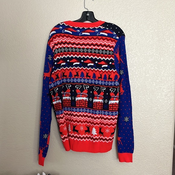 NWT Santa Ugly sweter Super cute S/M - Picture 2 of 6